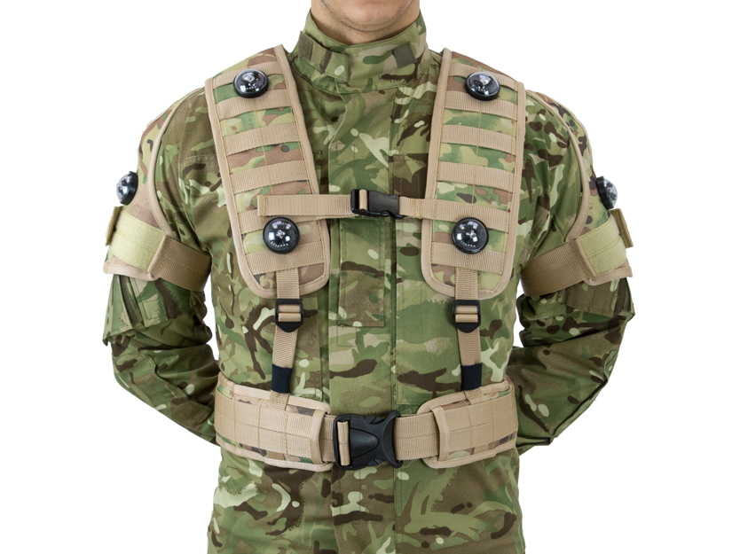 Load Laser tag vest front