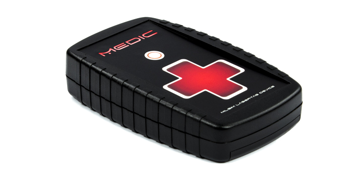 Portable medic kit for lasertag